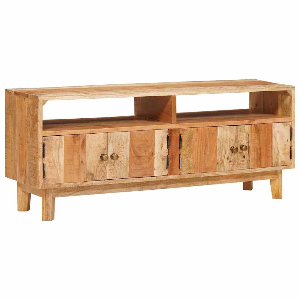 Opbevaringsskabe med dør Brun 110 x 30 x 45 cm Massivt mangotræ