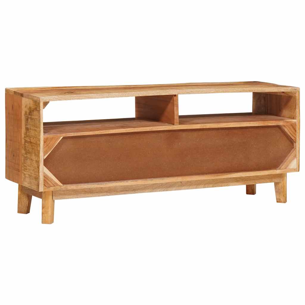 Opbevaringsskabe med dør Brun 110 x 30 x 45 cm Massivt mangotræ