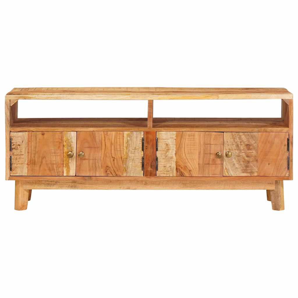 Opbevaringsskabe med dør Brun 110 x 30 x 45 cm Massivt mangotræ