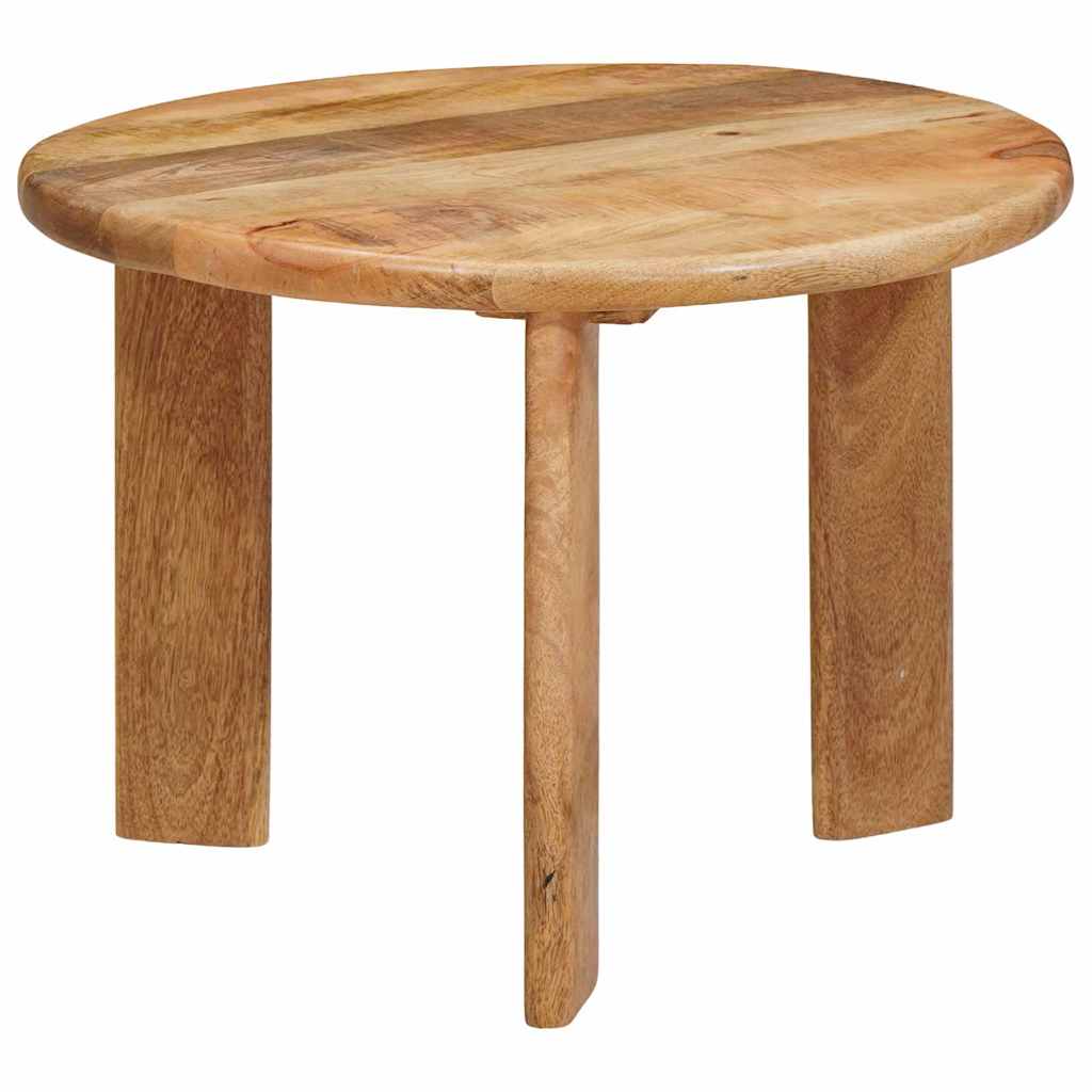 Nesting Kaffeborde 2 stk. Brun Ø 50 x 40 cm Massivt mangotræ