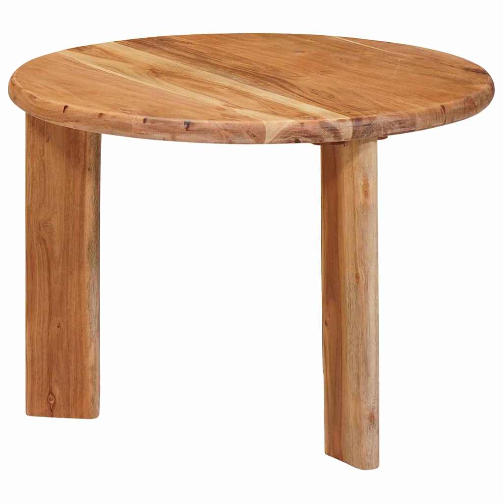 Nesting Kaffeborde 3 stk. Brun Ø 54 x 40 cm Massivt Akacietræ