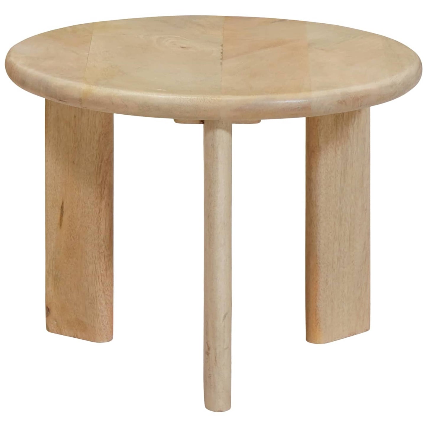 Nesting Kaffeborde 3 stk. Sort Ø 54 x 40 cm Massivt mangotræ