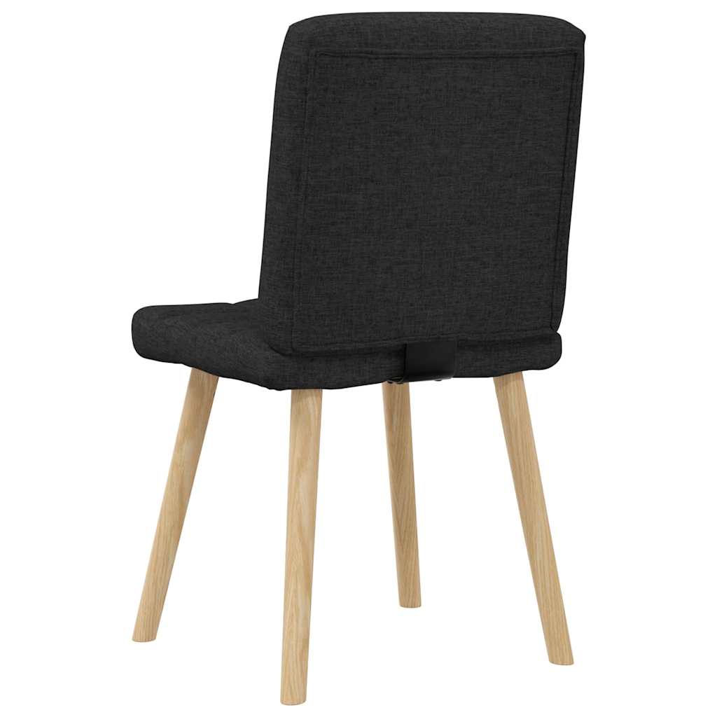 spisebordsstole 2 stk. stof sort