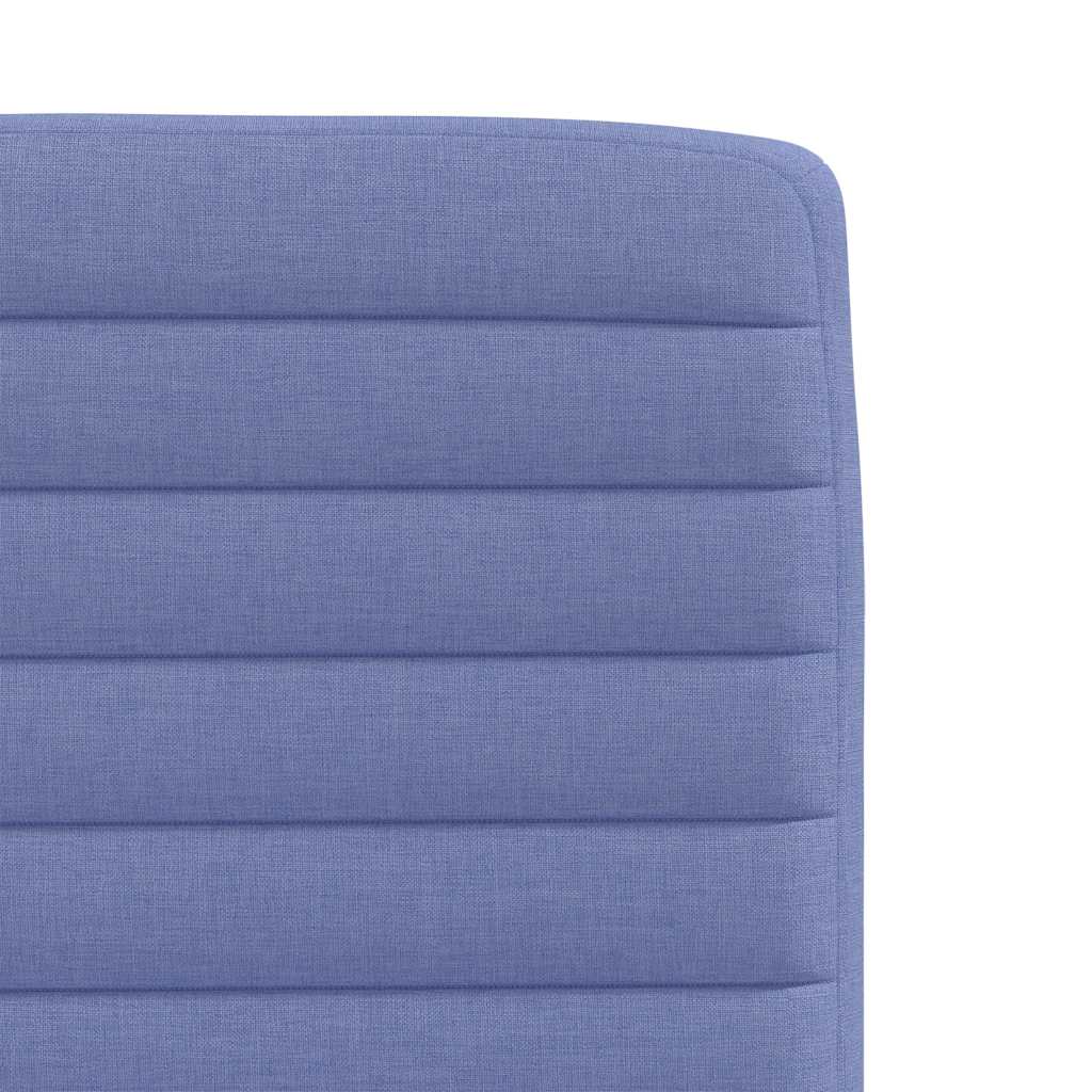 spisebordsstole 2 stk. Jeans blåt stof