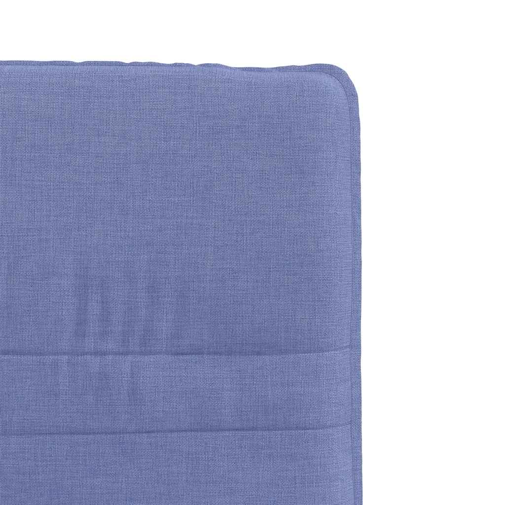spisebordsstole 2 stk. Jeans blåt stof