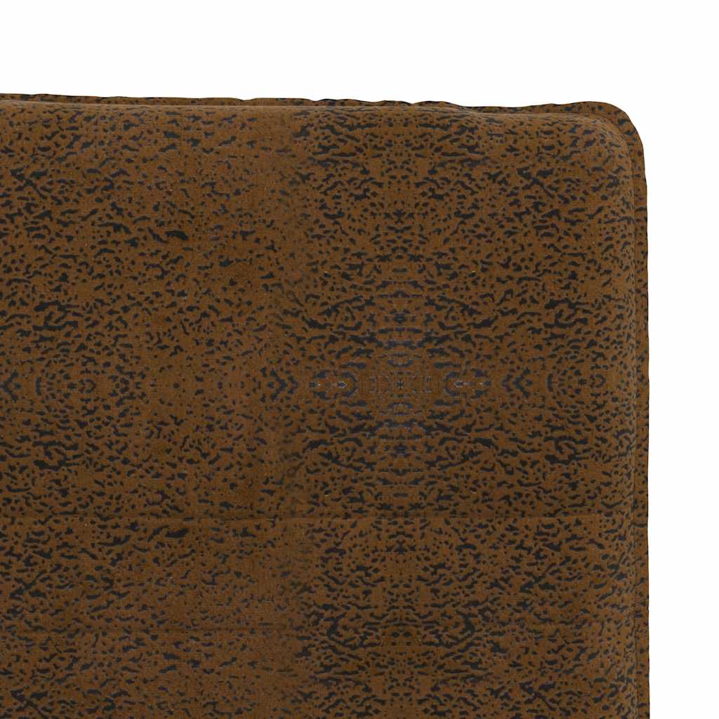 Spisebordsstol Brun Faux Suede Læder