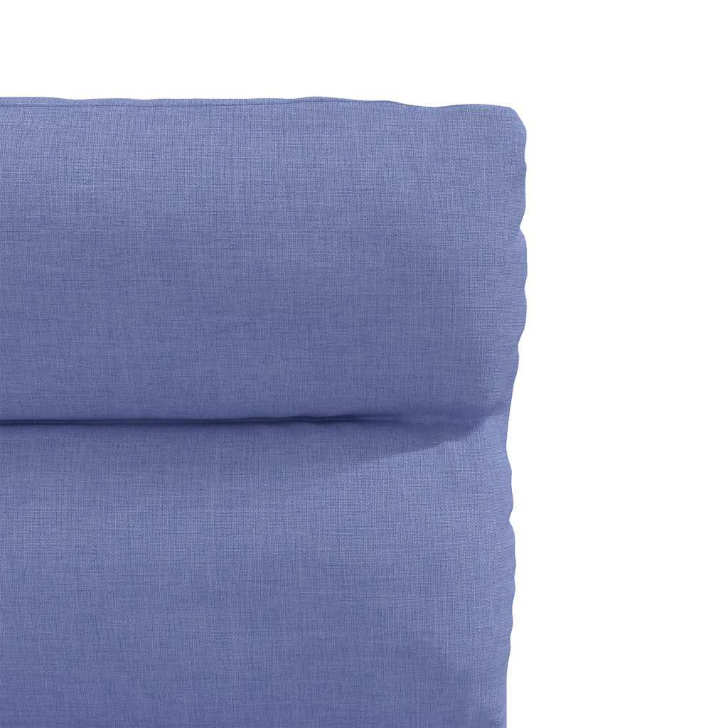 spisebordsstole 2 stk. Jeans blåt stof