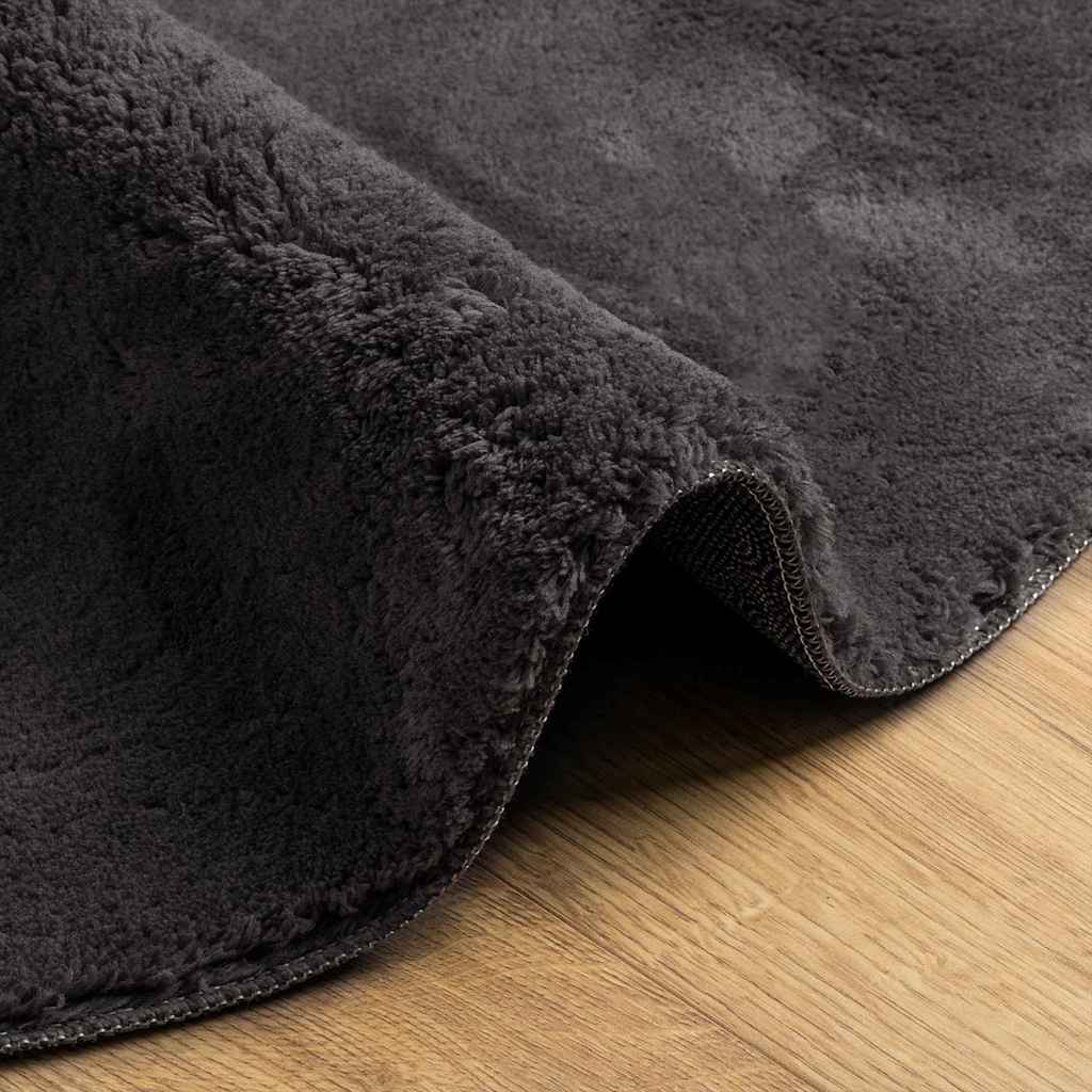 Tæppe HUARTE Antracit 120 x 170 cm 100% polyester