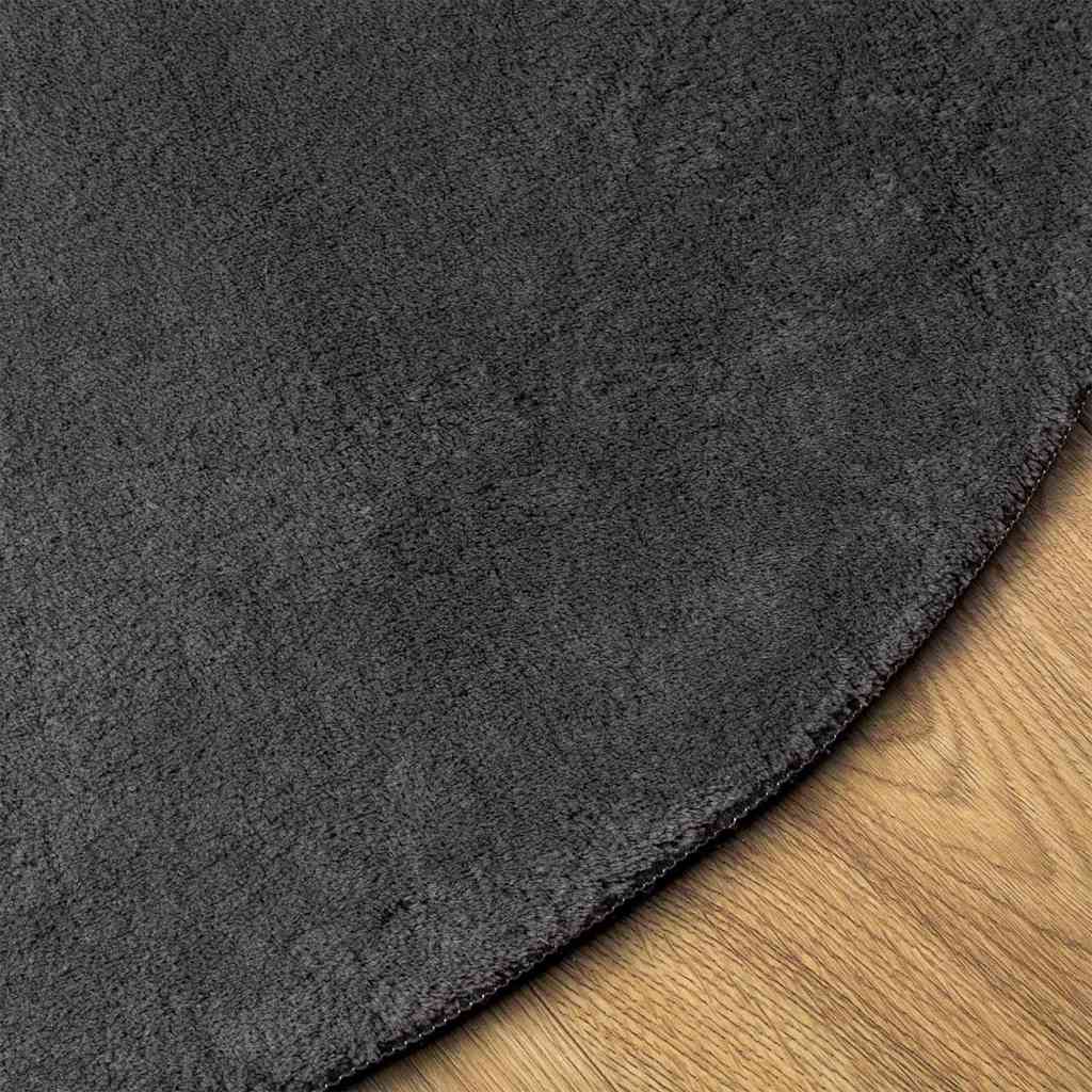 Tæppe HUARTE Antracit 140 x 200 cm 100% polyester