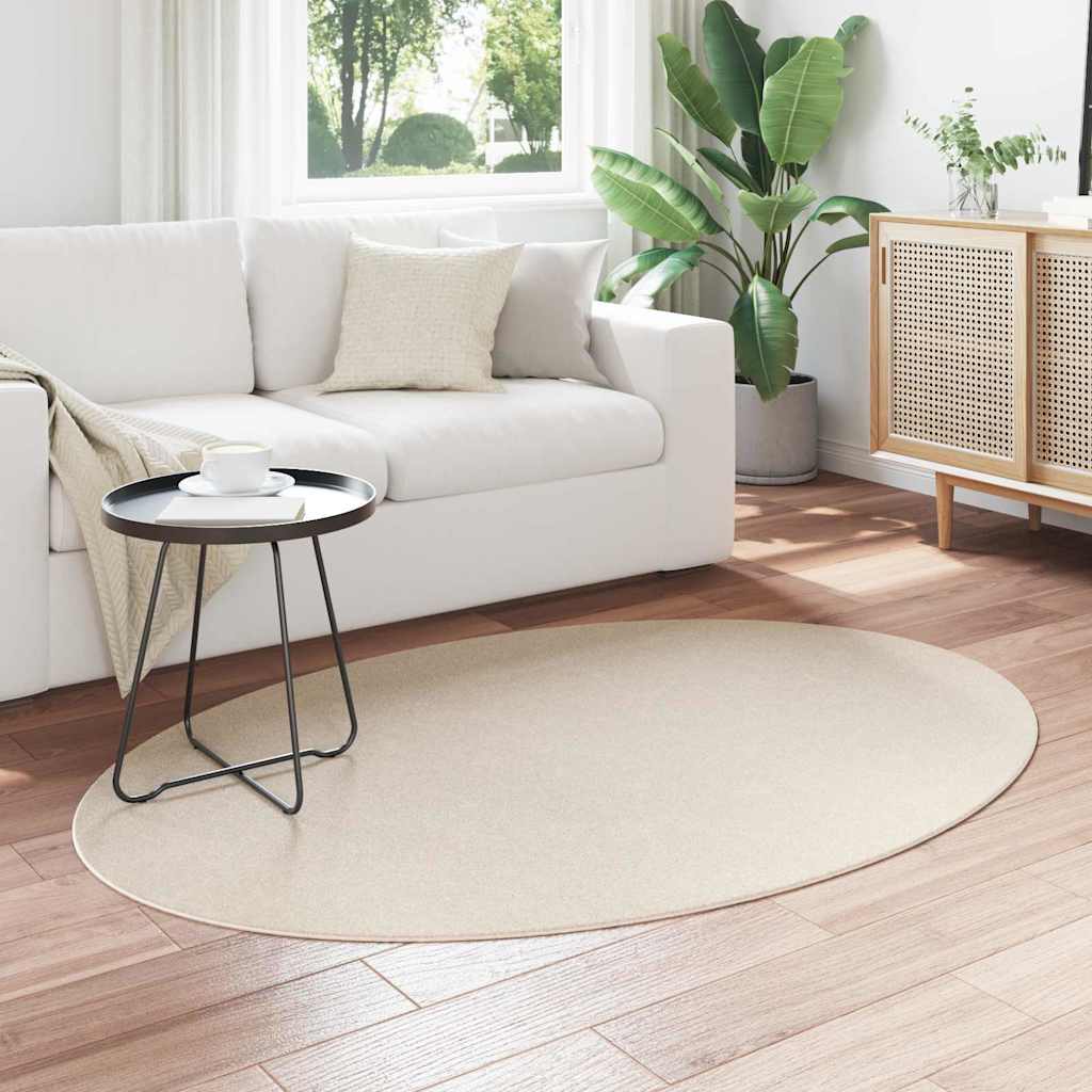 Tæppe HUARTE Beige 120 x 170 cm 100% polyester