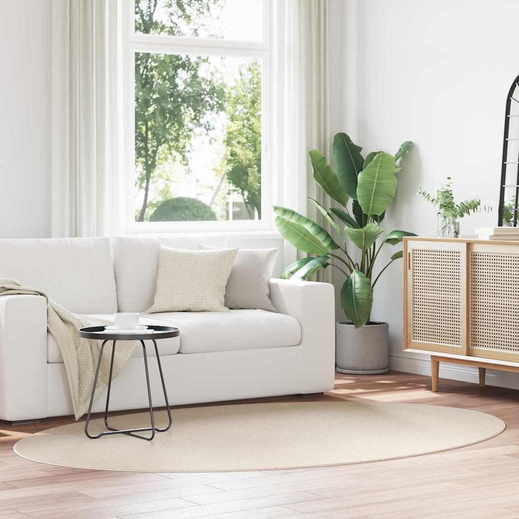 Tæppe HUARTE Beige 160 x 230 cm 100% polyester