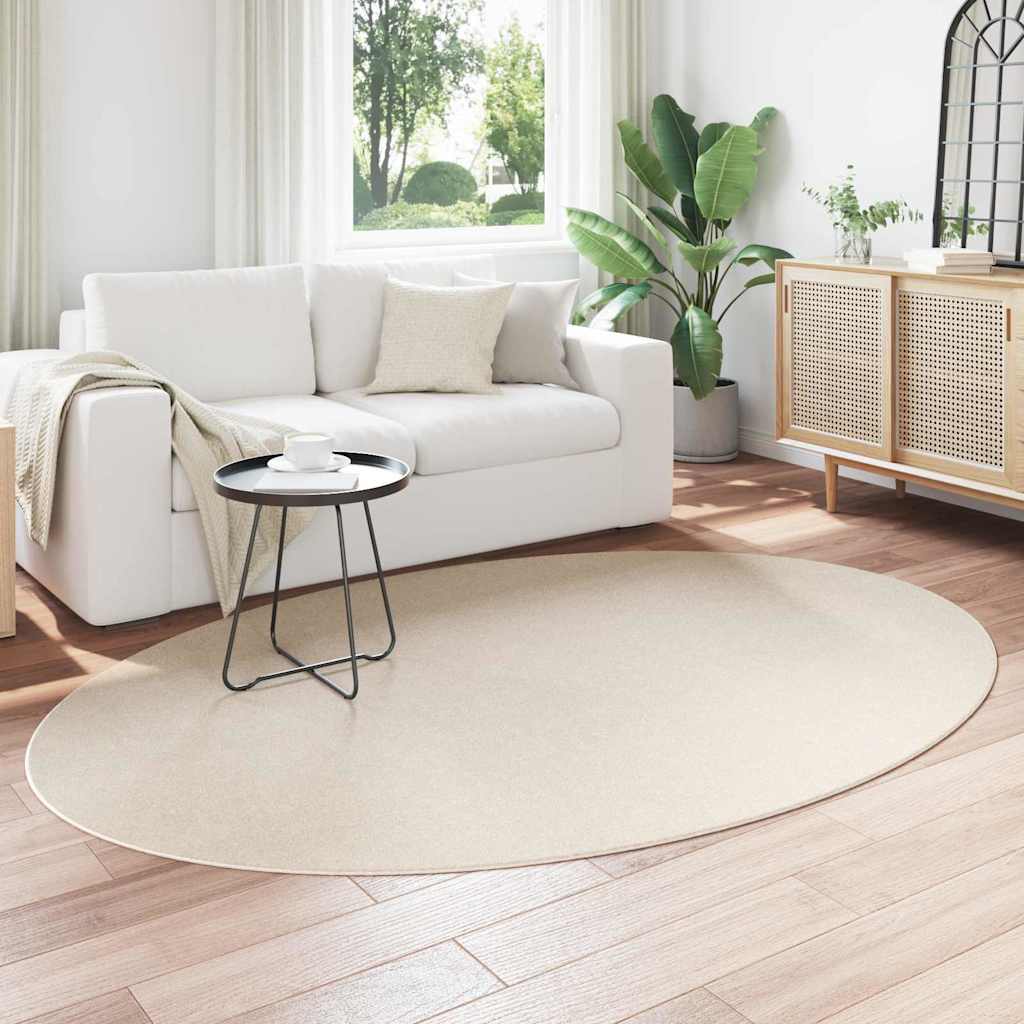 Tæppe HUARTE Beige 160 x 230 cm 100% polyester