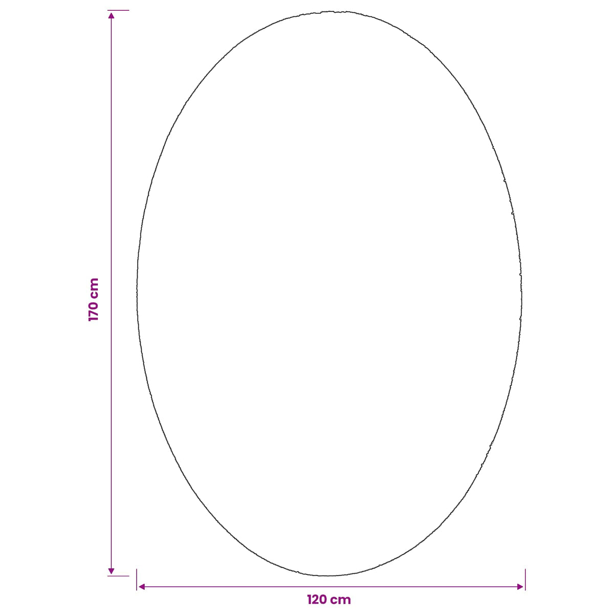 Tæppe HUARTE Sandfarvet 120 x 170 cm 100% polyester