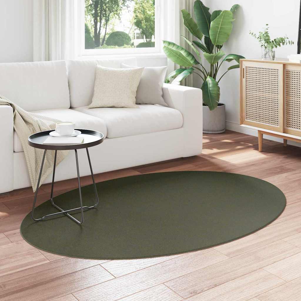 Tæppe HUARTE Skovgrøn 120 x 170 cm 100% polyester