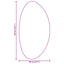 Tæppe HUARTE Grå 80 x 150 cm Polyester
