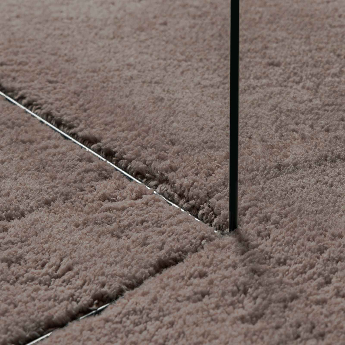 Tæppe HUARTE Sandfarvet 140 x 200 cm Polyester