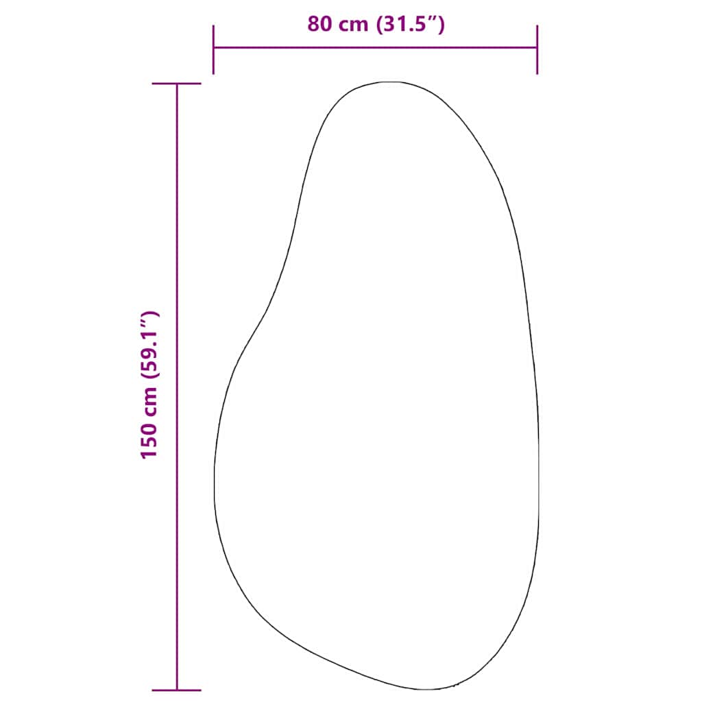 Tæppe HUARTE Antracit 80 x 150 cm Polyester