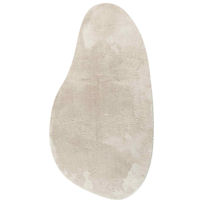 Tæppe HUARTE Beige 80 x 150 cm Polyester