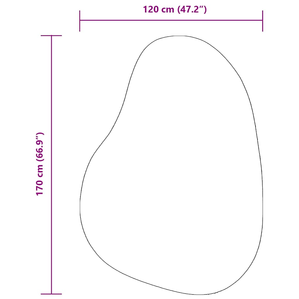 Tæppe HUARTE Sandfarvet 120 x 170 cm Polyester