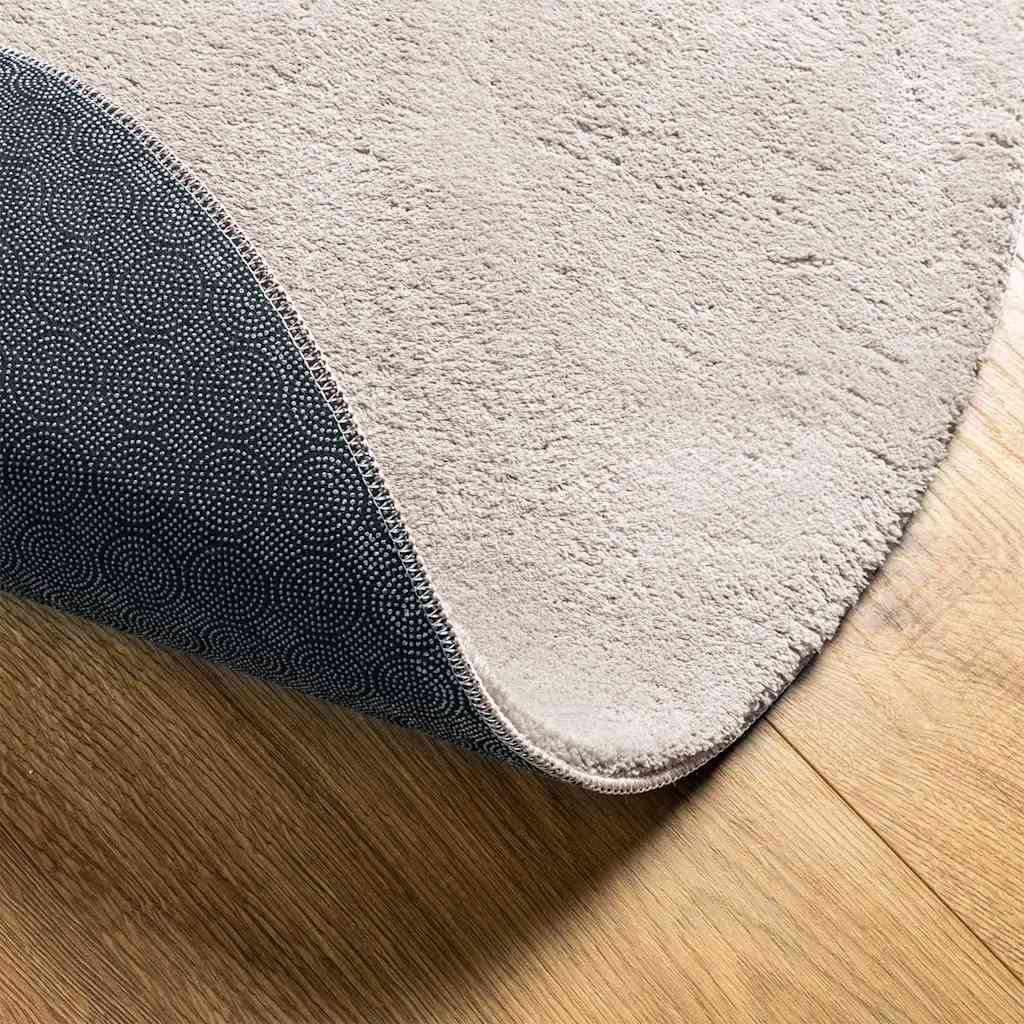 Tæppe HUARTE Sandfarvet 160 x 230 cm Polyester