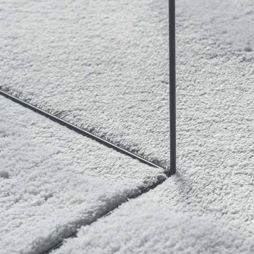 Tæppe HUARTE Grå 80 x 150 cm Polyester
