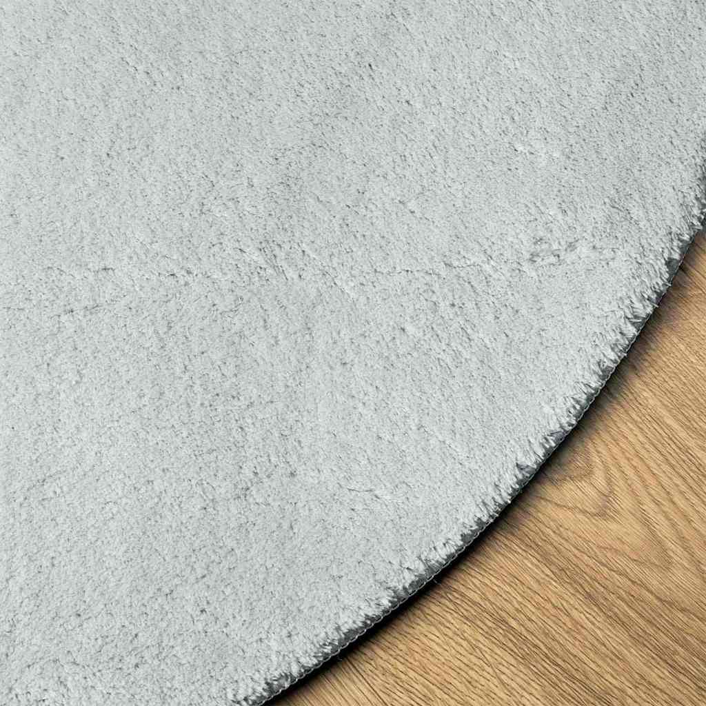 Tæppe HUARTE Grå 140 x 200 cm Polyester