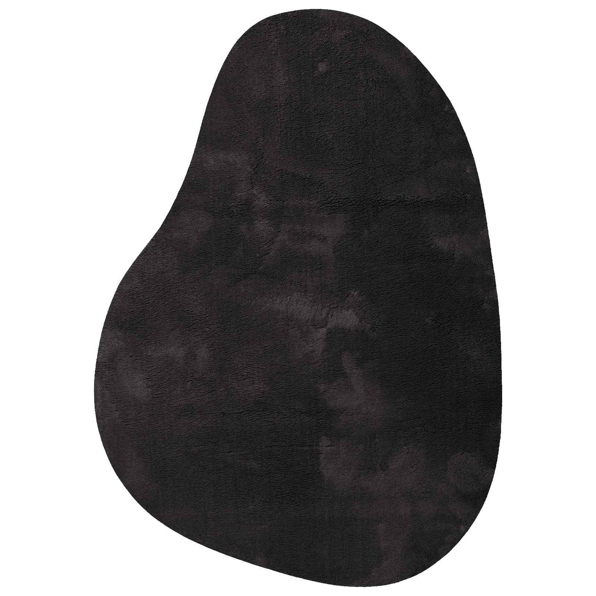 Tæppe HUARTE Sort 140 x 200 cm Polyester