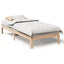sengeramme uden madras 90x200 cm massivt fyrretræ