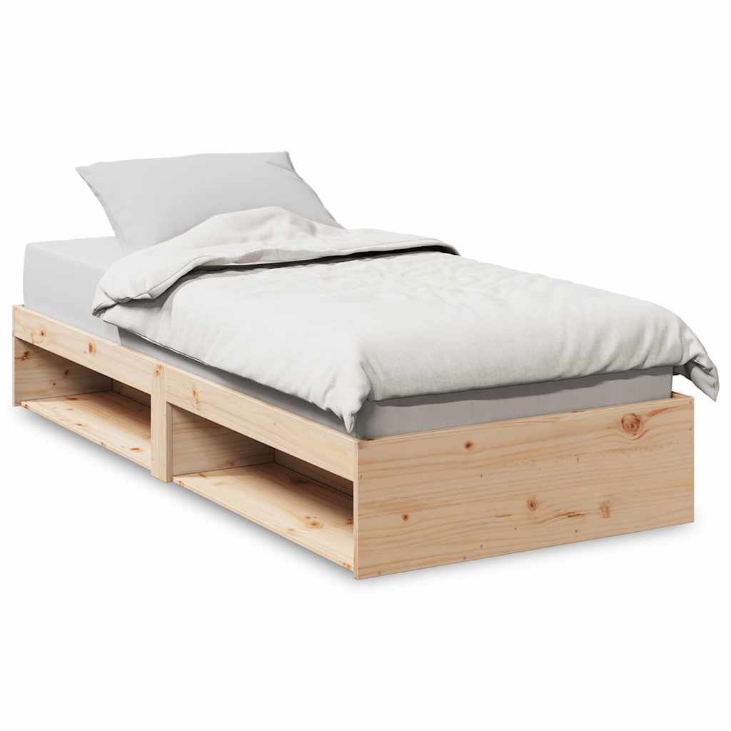 daybed uden madras 90x190 cm massivt fyrretræ