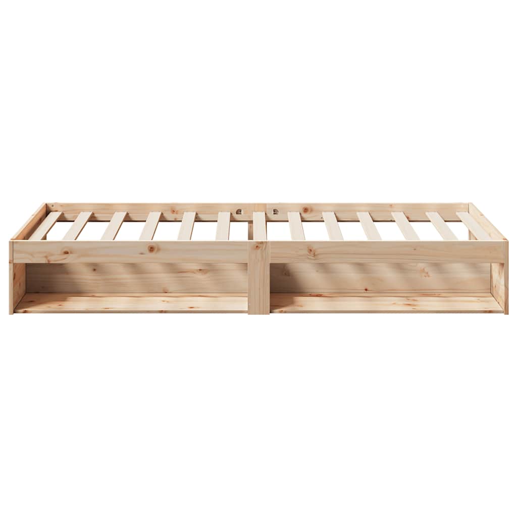 daybed uden madras 90x190 cm massivt fyrretræ