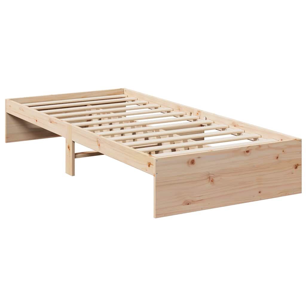 daybed uden madras 90x190 cm massivt fyrretræ