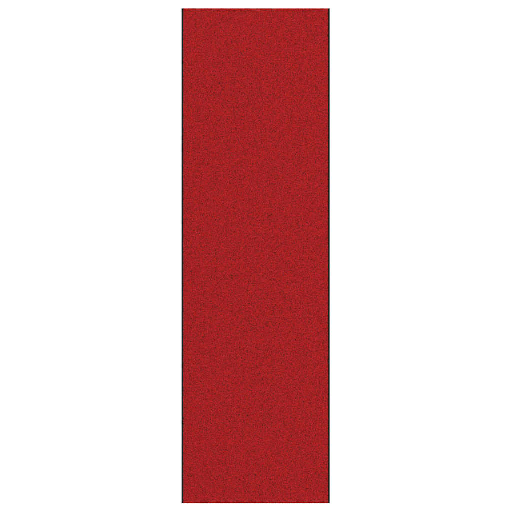 Dørmåtte Andet Rød og Sort 120 x 400 cm Polyamid og PVC
