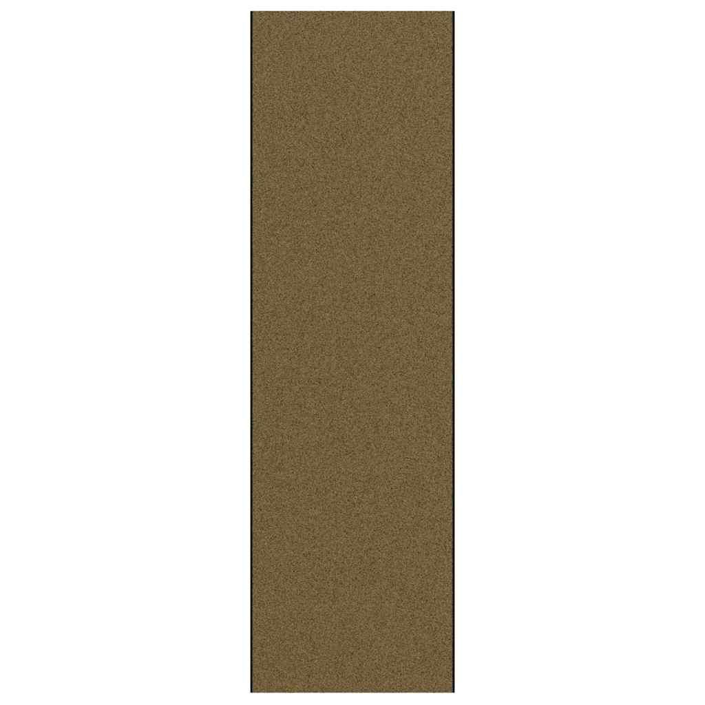 Dørmåtte Brun og sort 120 x 400 cm 100% polyamid