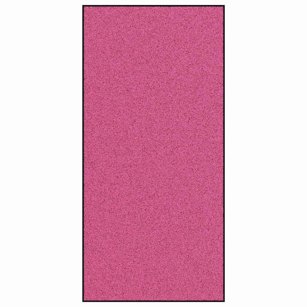 Dørmåtte Pink og Sort 120 x 250 cm 100% polyamid