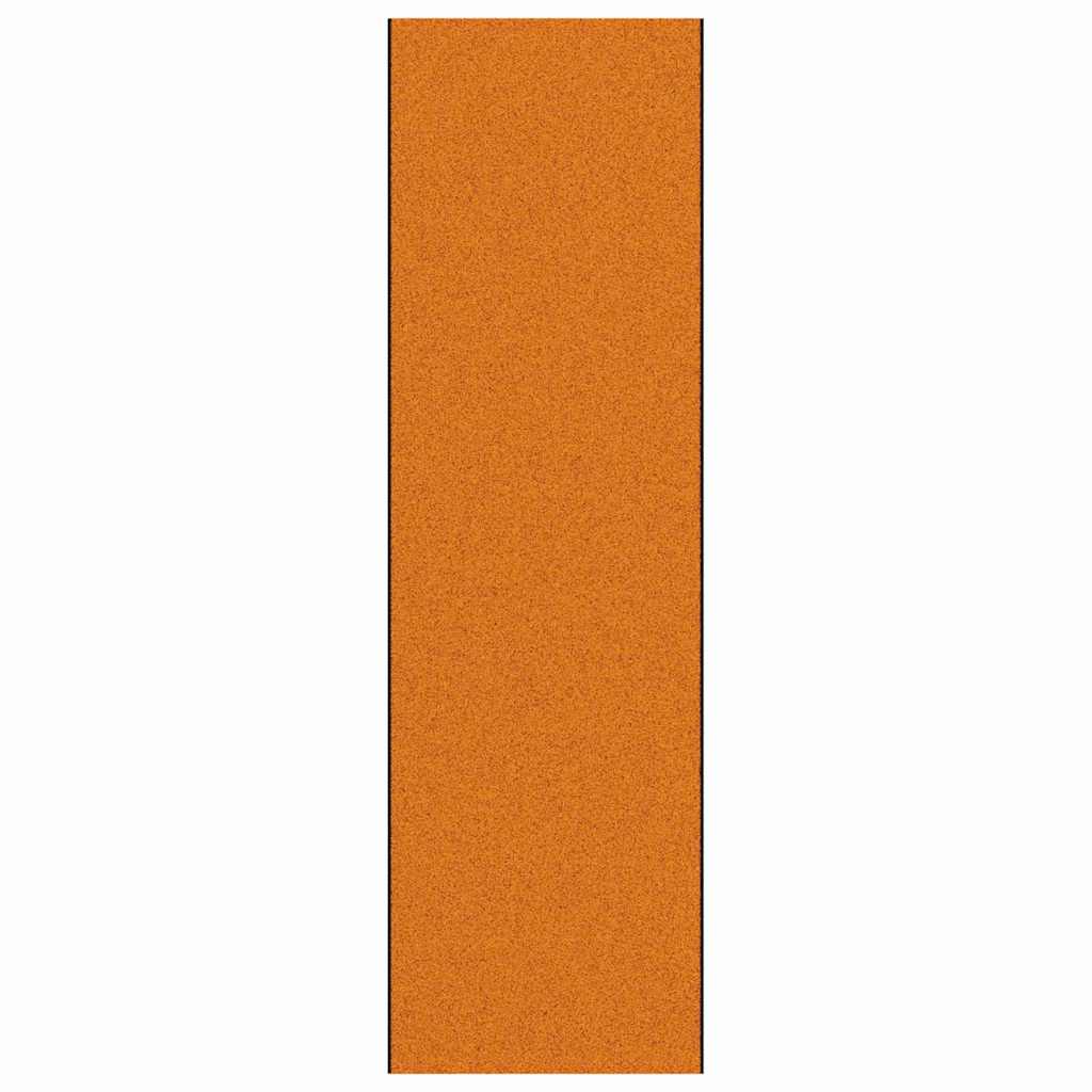 Dørmåtte Orange og Sort 120 x 400 cm 100% polyamid