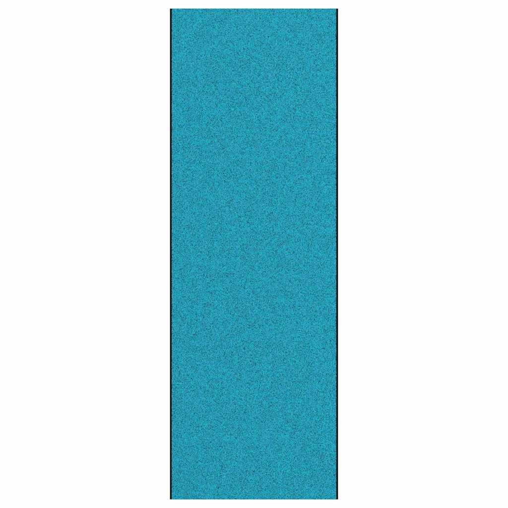 Dørmåtte Cyan og Sort 120 x 350 cm 100% polyamid