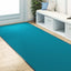 Dørmåtte Andet Cyan og Sort 120 x 400 cm Polyamid og PVC