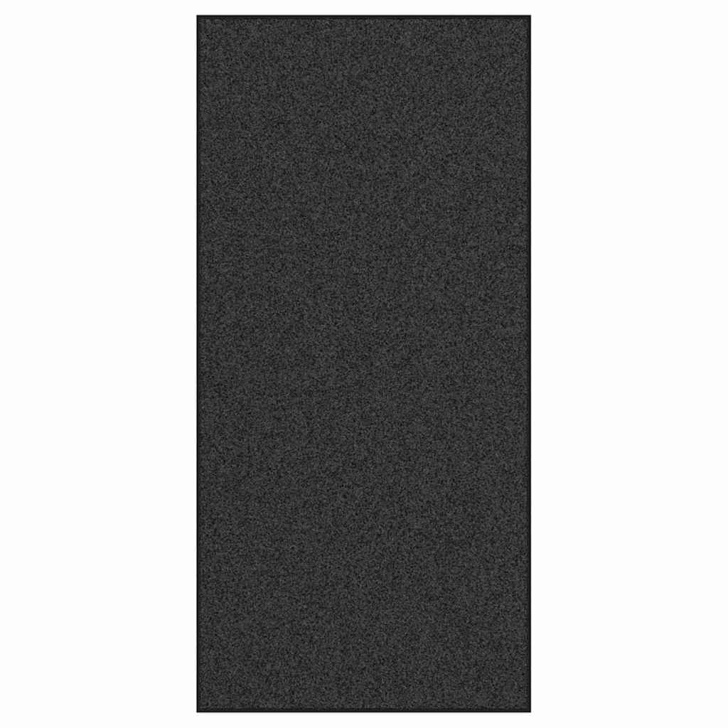 Dørmåtte Anthracit og sort 120 x 250 cm 100% polyamid