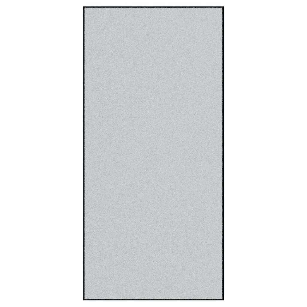 Dørmåtte Grå og sort 120 x 250 cm 100% polyamid