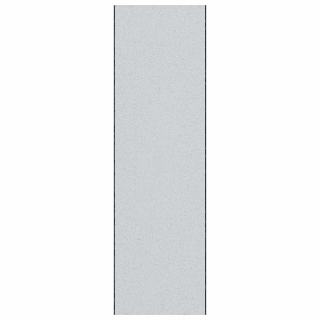 Dørmåtte Grå og sort 120 x 400 cm 100% polyamid