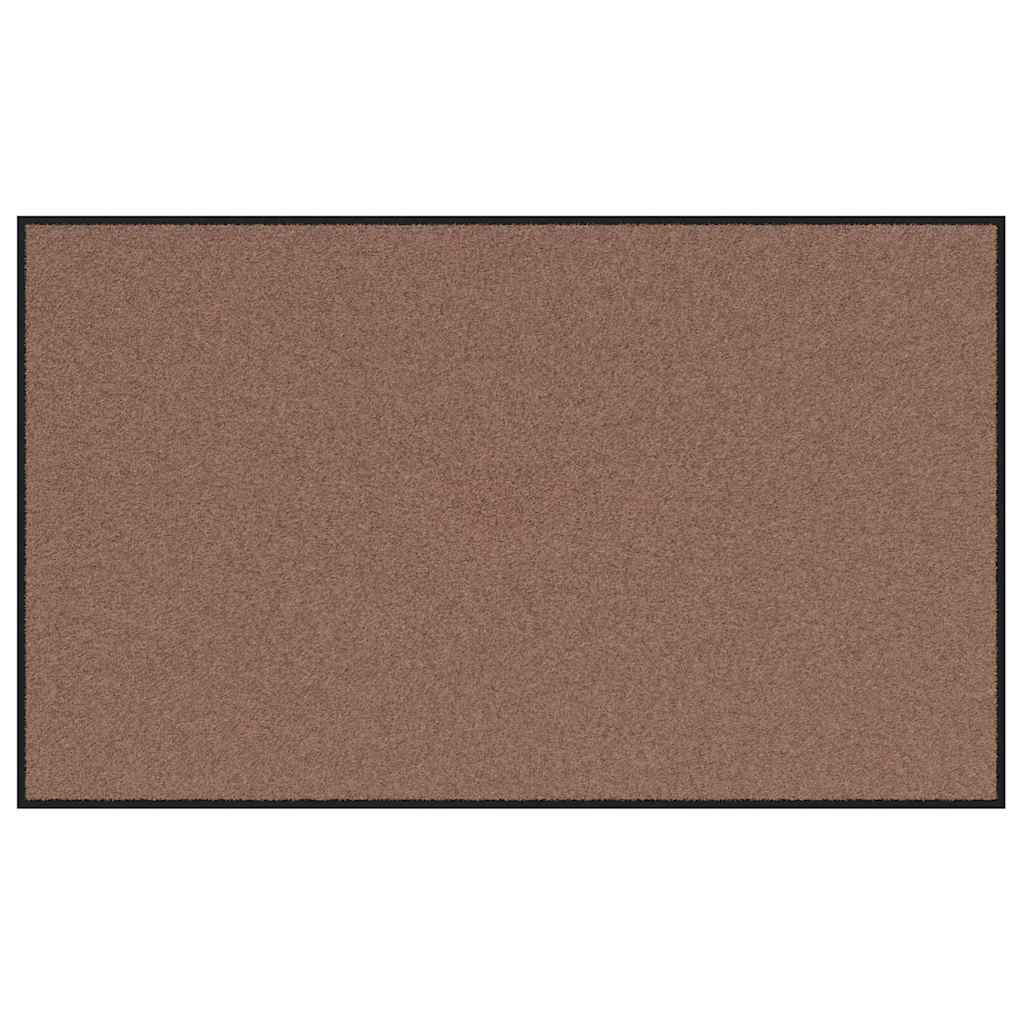 Dørmåtte Brun og sort 90 x 150 cm 100% polyamid