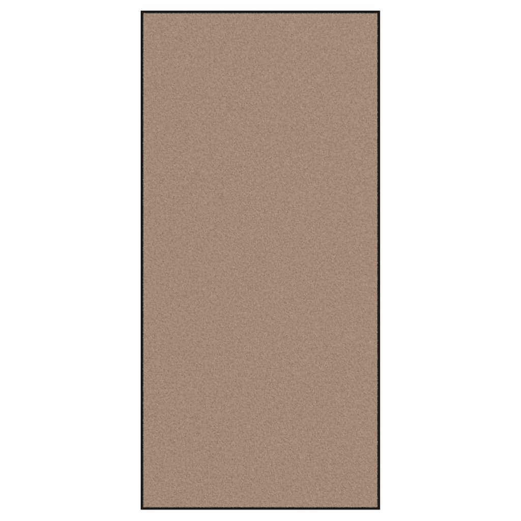 Dørmåtte Beige og sort 120 x 250 cm 100% polyamid