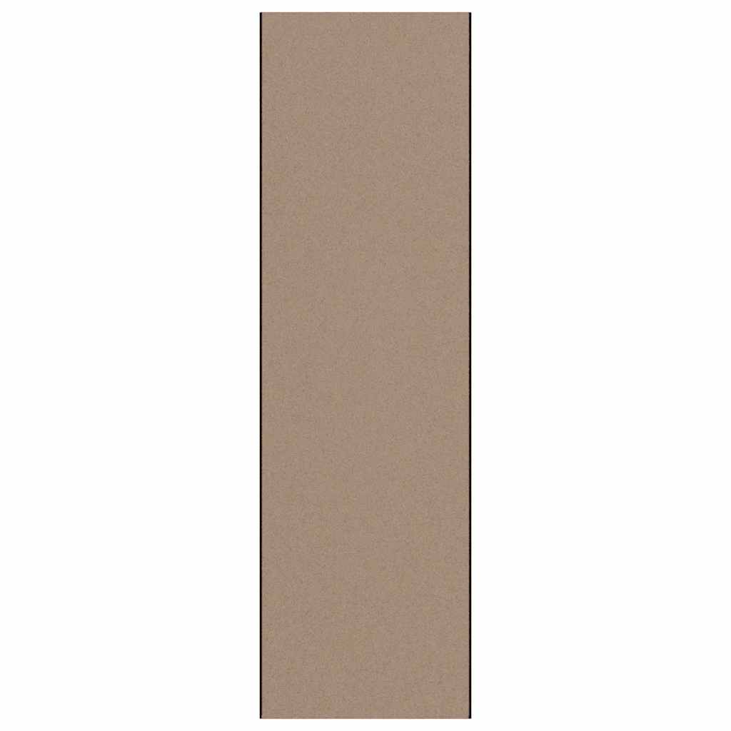 Dørmåtte Beige og sort 120 x 400 cm 100% polyamid