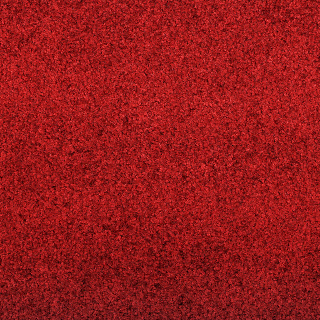 Dørmåtte Rød og Sort 120 x 250 cm 100% polyamid