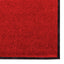 Dørmåtte Rød og Sort 120 x 300 cm 100% polyamid