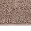 Anti-slip Shaggy tæppe Brun 200 x 290 cm PP