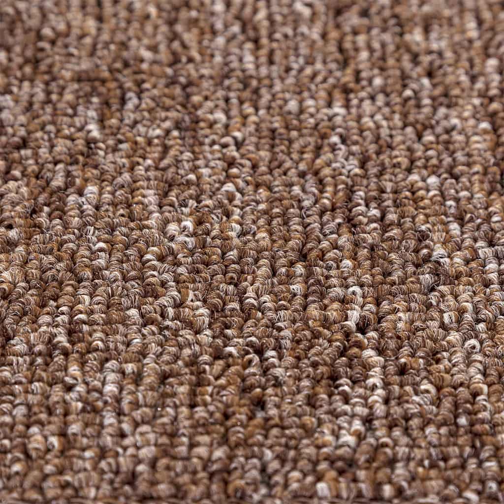 Skridsikre Trappemåtter 15 stk. 60 x 25 cm Brun PP Rektangulær