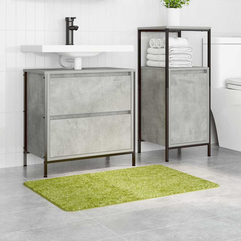 Antiskrid Badmåtte Grøn 60 x 90 cm PP