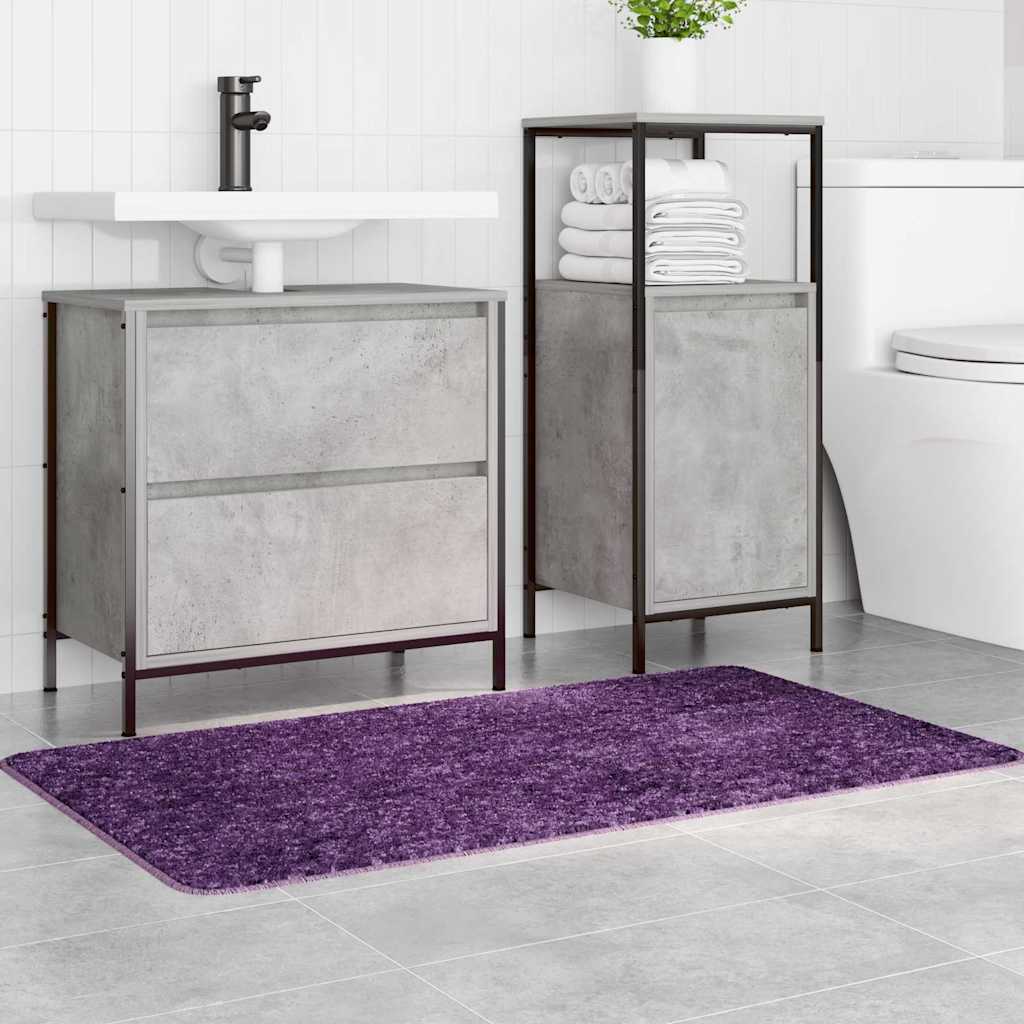 Antiskrid Badmåtte Lilla 70 x 120 cm PP