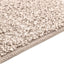 Anti-skid badevægs måttesæt 2 stk. Cremefarvet 50 x 50 cm PP